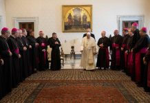 PAPA FRANCISCO RECEBE BISPOS DAS PROVÍNCIAS DE BOTUCATU, CAMPINAS E RIBEIRÃO PRETO EM VISITA AD LIMINA DO REGIONAL SUL 1 DA CNBB
