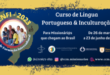 CCM ABRE INSCRIÇÕES À 123ª TURMA DO CURSO DE FORMAÇÃO INTERCULTURAL (CENFI) QUE OCORRERÁ EM 2023