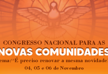 EXPRESSÕES LAICAIS SE ENCONTRAM NO CONGRESSO NACIONAL PARA NOVAS COMUNIDADES, EM CACHOEIRA PAULISTA (SP)