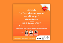 IGREJA NO BRASIL DARÁ INÍCIO AO 3º ANO VOCACIONAL COM COLETIVA DE IMPRENSA E MISSA SOLENE NO SANTUÁRIO NACIONAL
