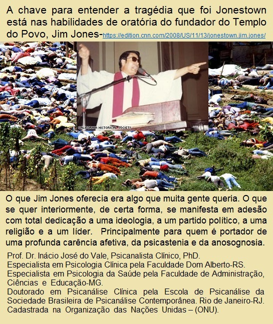 EvilSpecial  Conheça a perturbadora história de Jim Jones, que