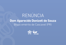 Papa Leão XIV aceita renúncia de dom Aparecido Donizeti de Souza, bispo auxiliar emérito de Cascavel (PR)