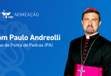 Dom Paulo Andreolli é nomeado bispo da diocese de Ponta de Pedras, no Pará