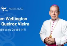 Papa Leão XIV nomeia dom Wellington de Queiroz Vieira arcebispo de Cuiabá (MT)