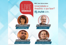 ‘UNIVERSIDADES E AMAZÔNIA: O QUE FAZER’ É TEMA DO WEBINAR DESTA QUARTA-FEIRA (04), ÀS 20H
