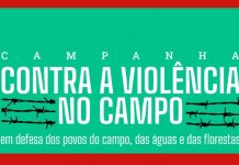 CAMPANHA “CONTRA A VIOLÊNCIA NO CAMPO” É LANÇADA COMO PARTE DA PROGRAMAÇÃO DO SEMINÁRIO DA 6ª SEMANA SOCIAL BRASILEIRA