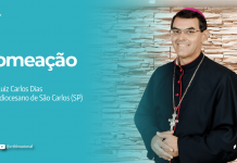 PAPA FRANCISCO NOMEIA DOM LUIZ CARLOS DIAS COMO BISPO DA DIOCESE DE SÃO CARLOS (SP)
