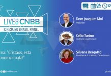 O ALERTA QUE O PAPA VEM FAZENDO SOBRE A ECONOMIA SERÁ O PONTO DE REFLEXÃO DA PRÓXIMA LIVE “IGREJA NO BRASIL PAINEL”, DIA 4/11