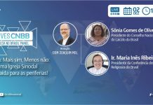 ÚLTIMA LIVE “IGREJA NO BRASIL PAINEL” DO ANO VAI REFLETIR SOBRE O PÓS 1ª ASSEMBLEIA ECLESIAL DA AMÉRICA LATINA E CARIBE