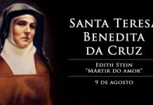 Hoje é festa de Santa Teresa Benedita da Cruz, judia convertida e vítima dos nazistas