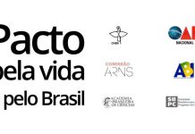 Entidades signatárias do Pacto Pela Vida e Pelo Brasil exigem lucidez contra a Covid-19