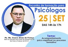 OSIB PROMOVE FORMAÇÃO ONLINE PARA PSICÓLOGOS SOBRE O ACOMPANHAMENTO PSICOESPIRITUAL NO PROCESSO FORMATIVO