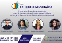 CCM E COMISSÃO PARA A ANIMAÇÃO BÍBLICO-CATEQUÉTICA DA CNBB OFERECEM CURSO SOBRE ‘CATEQUESE MISSIONÁRIA’