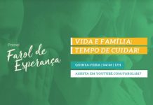 Dom Ricardo Hoepers participa hoje do Painel Farol da Esperança com temática Vida e Família
