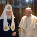 Patriarca Kirill em visita ao Monte Athos