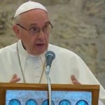 Em Assis, Papa Francisco pede para não viver fechados no rancor e abrir-se ao perdão